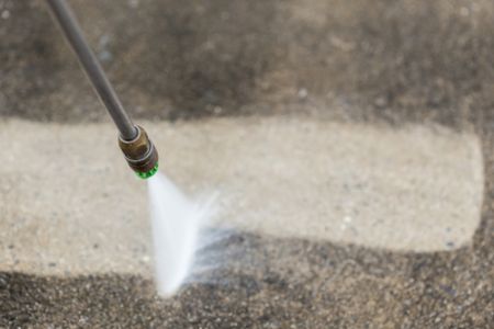 Driveway washing